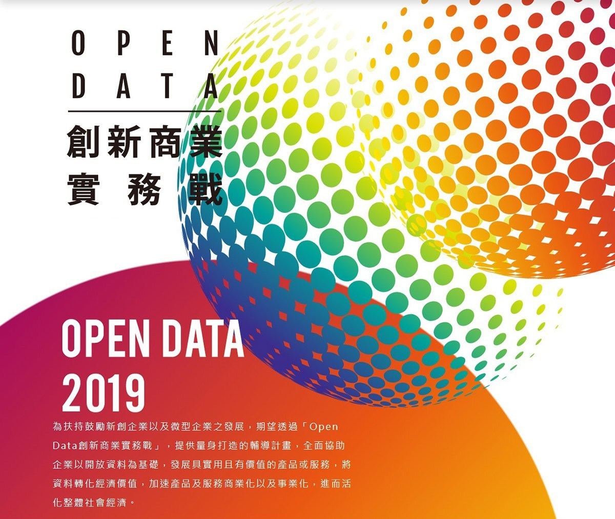 2019 Open Data 創新商業實務戰圖
